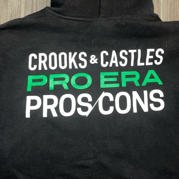 CROOKS & CASTLES PRO ERA Hoodie L MERCH TOUR JOEY BADASS BROOKLYN RAP HIP HOP - Picture 8 of 10